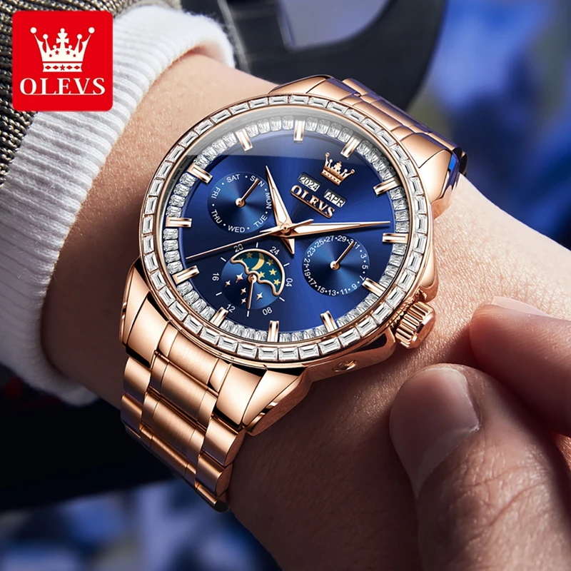 OLEVS-Montre-bracelet étanche  - Altimeter Compass Watch avis et prix