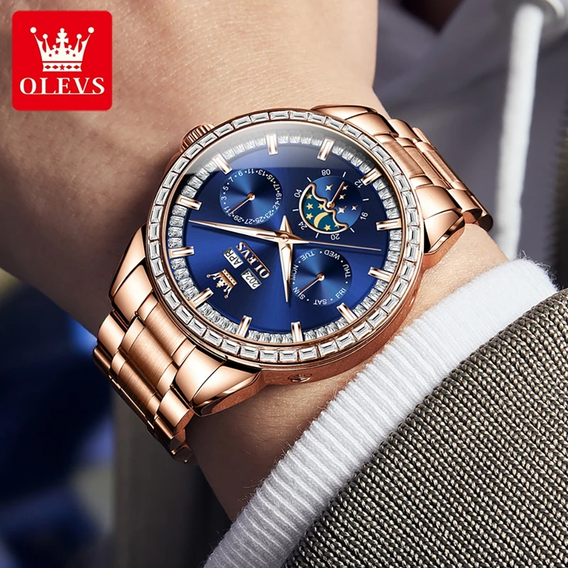 OLEVS-Montre-bracelet étanche  - Altimeter Compass Watch avis et prix
