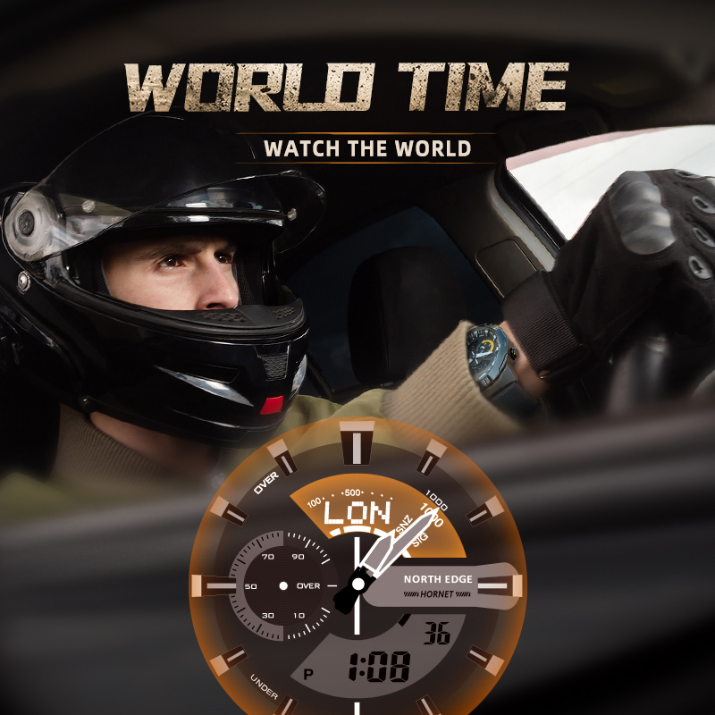 NORTH EDGE – montre connectée  - Smartwatch Army Watches For Men avis et prix