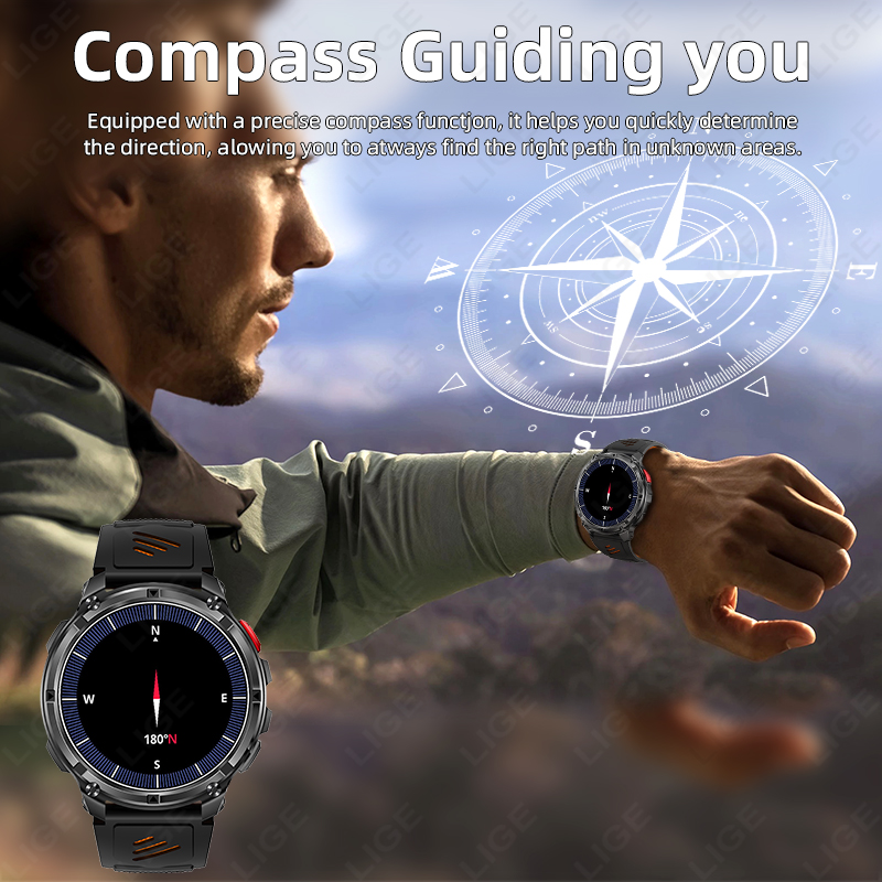Montre connectée LIGE 2026 – O - Smartwatch Watches For Sale avis et prix