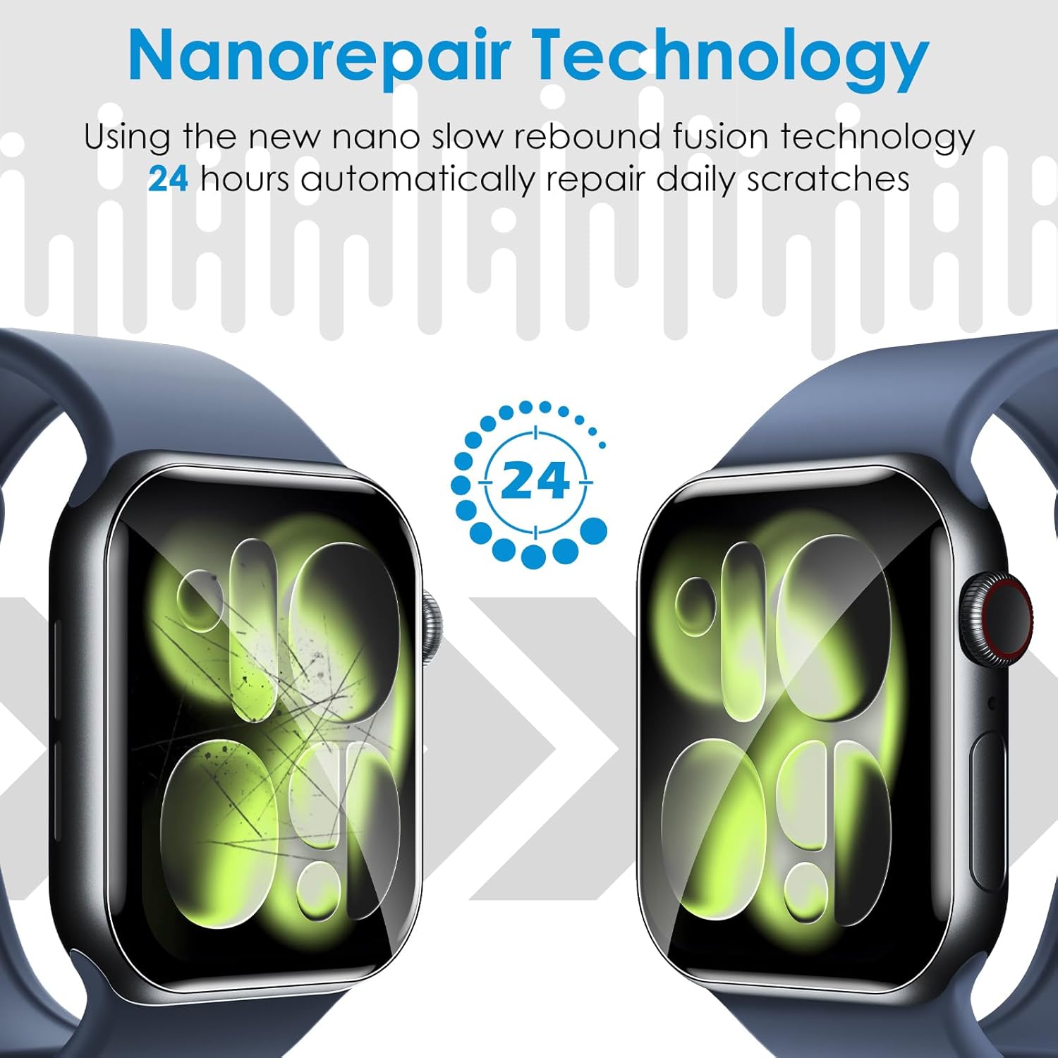 1-10 pièces Film Hydrogel pour - Smart Watch Screen Protector avis et prix