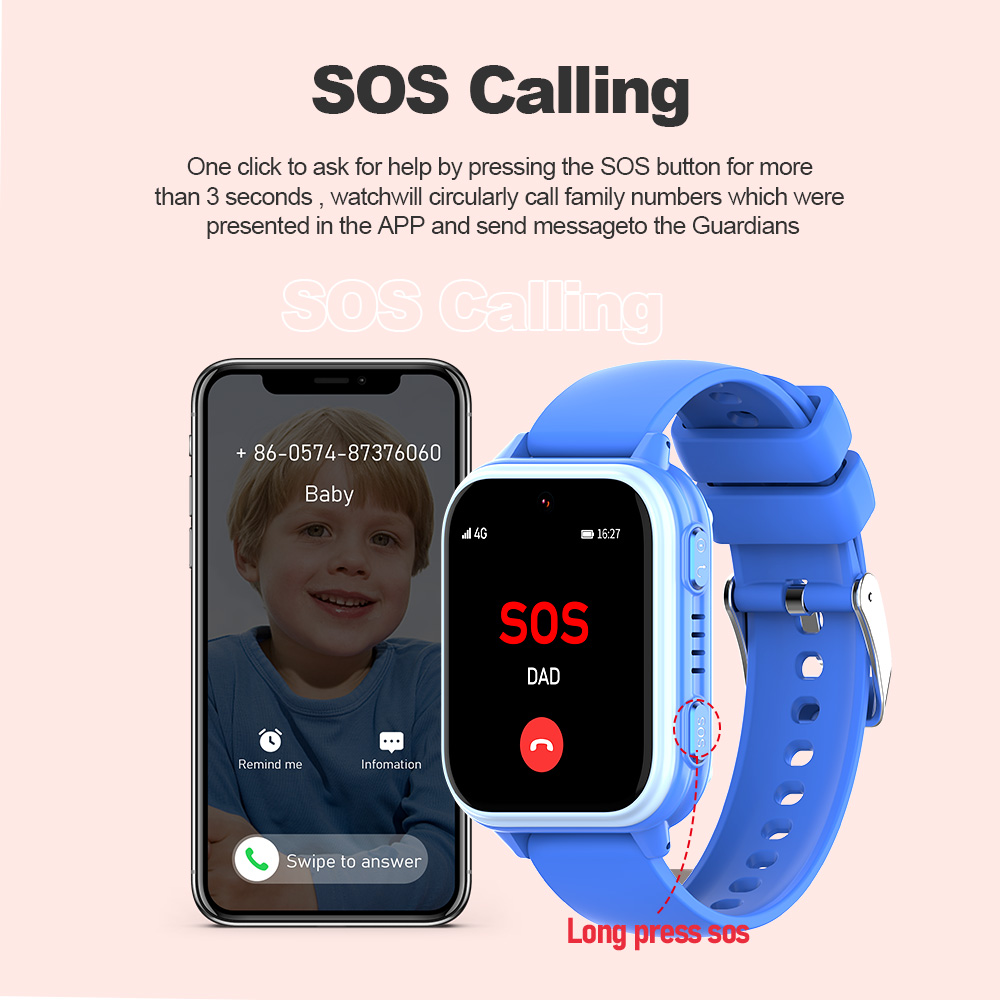 Wonlex 4G enfants montre intel - Smartwatch Watch Whatsapp avis et prix
