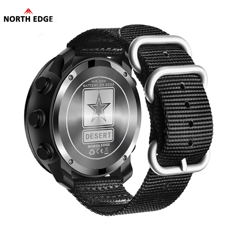 Montre numérique NORTH EDGE DE - Altimeter Compass Watch avis et prix